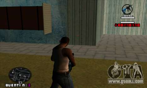C-HUD Quentin for GTA San Andreas