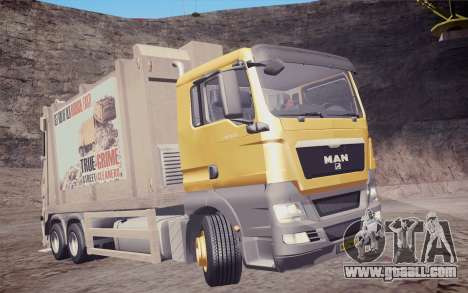 MAN TGS 18.320 Trash Truck for GTA San Andreas