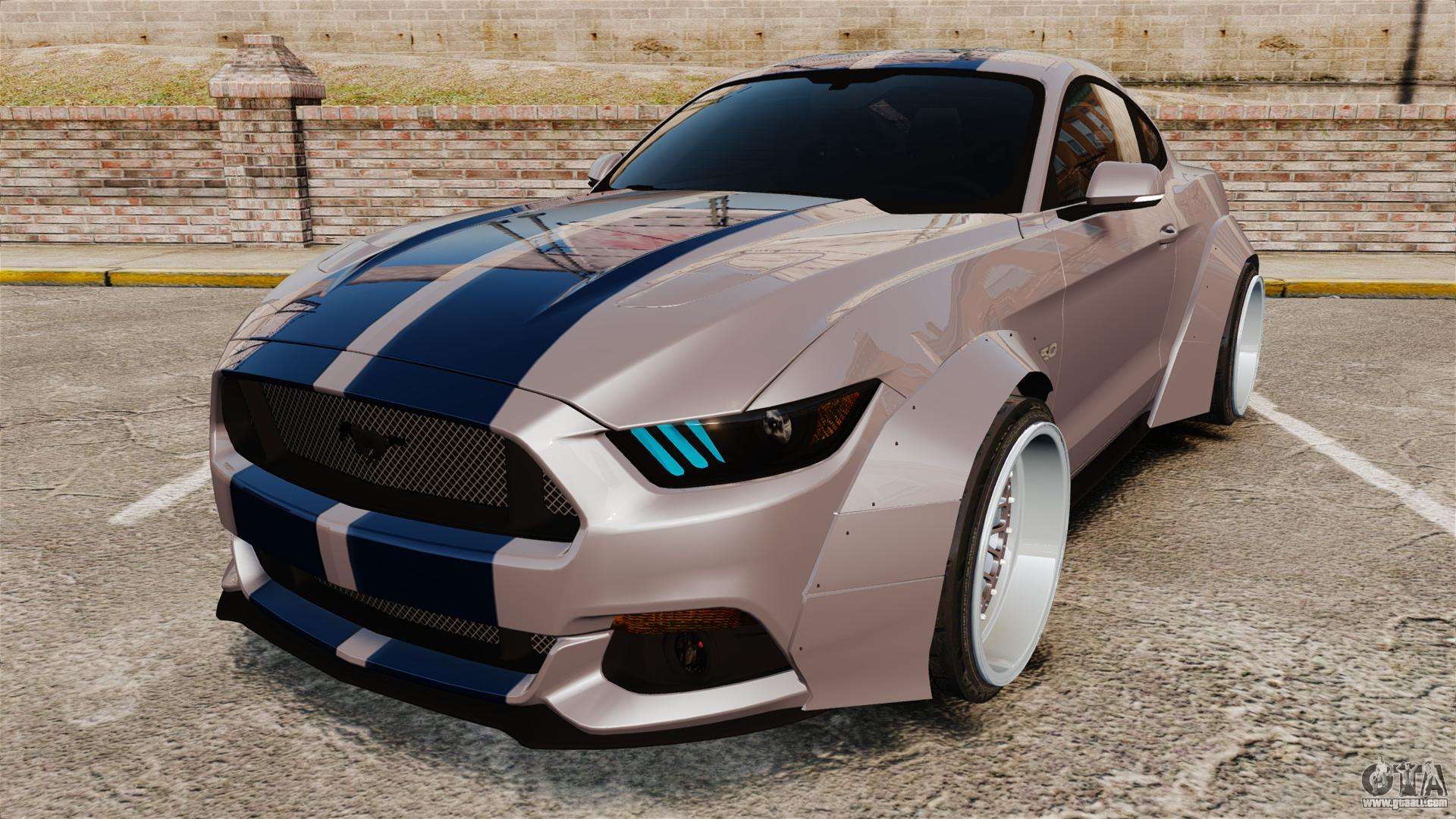 ford mustang rocket bunny #11