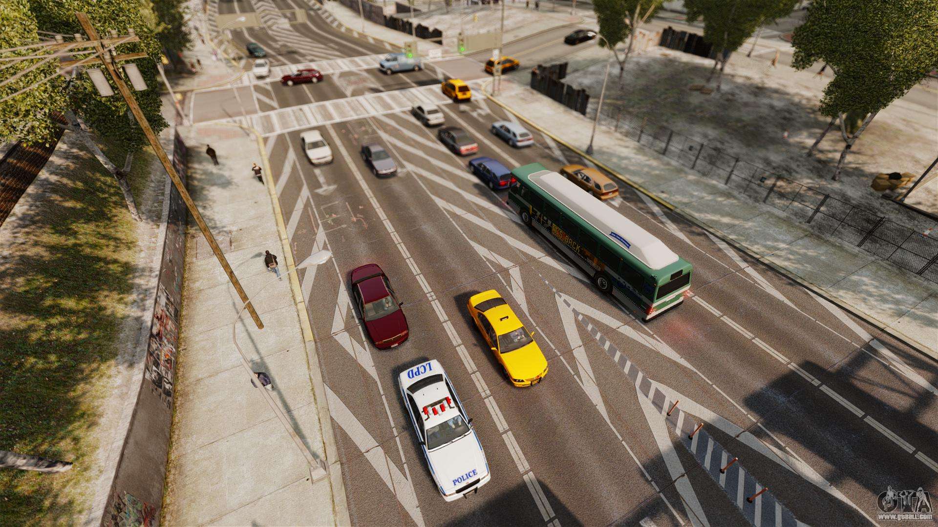 GTA 4 Realistic Traffic and Pedestrian Mod for GTAIV, EFLC and The