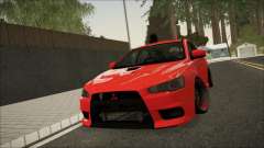 Mitsubishi Lancer X for GTA San Andreas