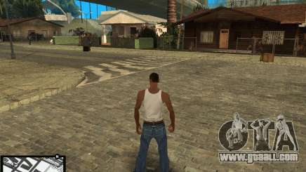 GTA V hud for GTA San Andreas