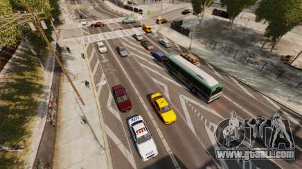 The real traffic for GTA 4