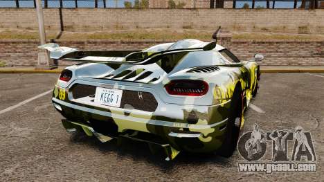 Koenigsegg One:1 for GTA 4