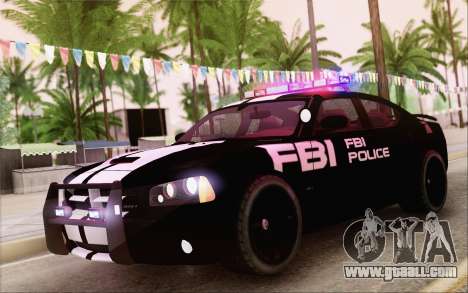 Dodge Charger SRT8 FBI Police for GTA San Andreas