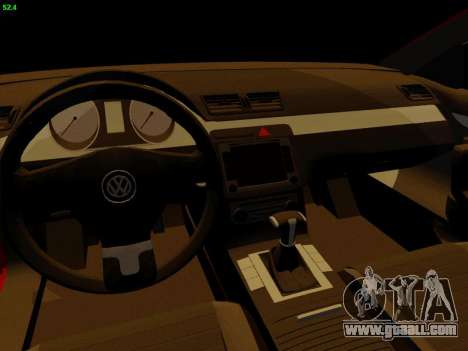 Volkswagen Passat CC for GTA San Andreas