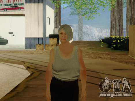 Elderly woman for GTA San Andreas