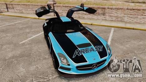 Mercedes-Benz SLS 2014 AMG Black Series Area 27 for GTA 4