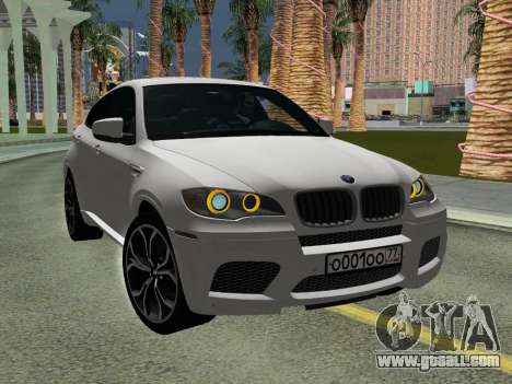 BMW X6M 2010 for GTA San Andreas