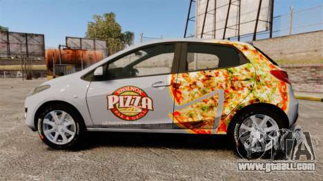 Mazda 2 Pizza Delivery 2011 for GTA 4