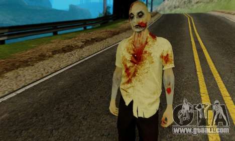 Zombies from GTA V for GTA San Andreas