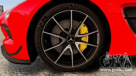 Mercedes-Benz SLS 2014 AMG UAE Theme for GTA 4