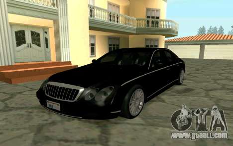 Maybach 57 TT Black Revel for GTA San Andreas