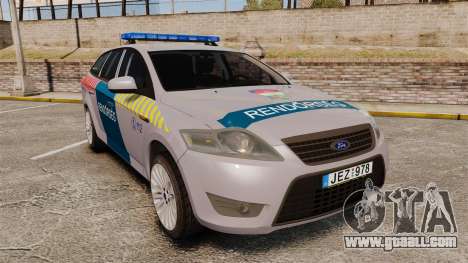 Ford Mondeo Hungarian Police [ELS] for GTA 4