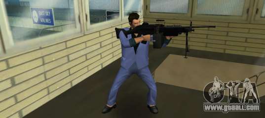 M249 из Battlefield 2 for GTA Vice City