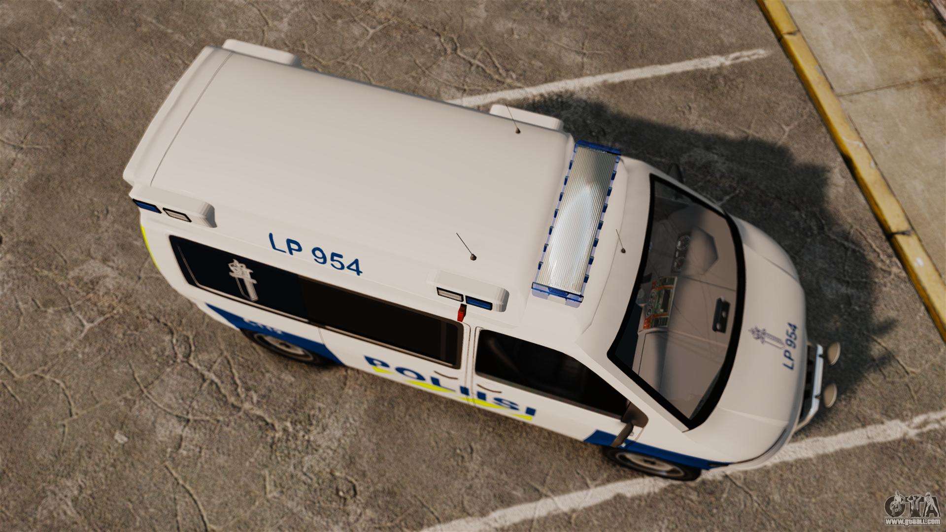Volkswagen Transporter T5 TDI POLIISI [ELS] for GTA 4