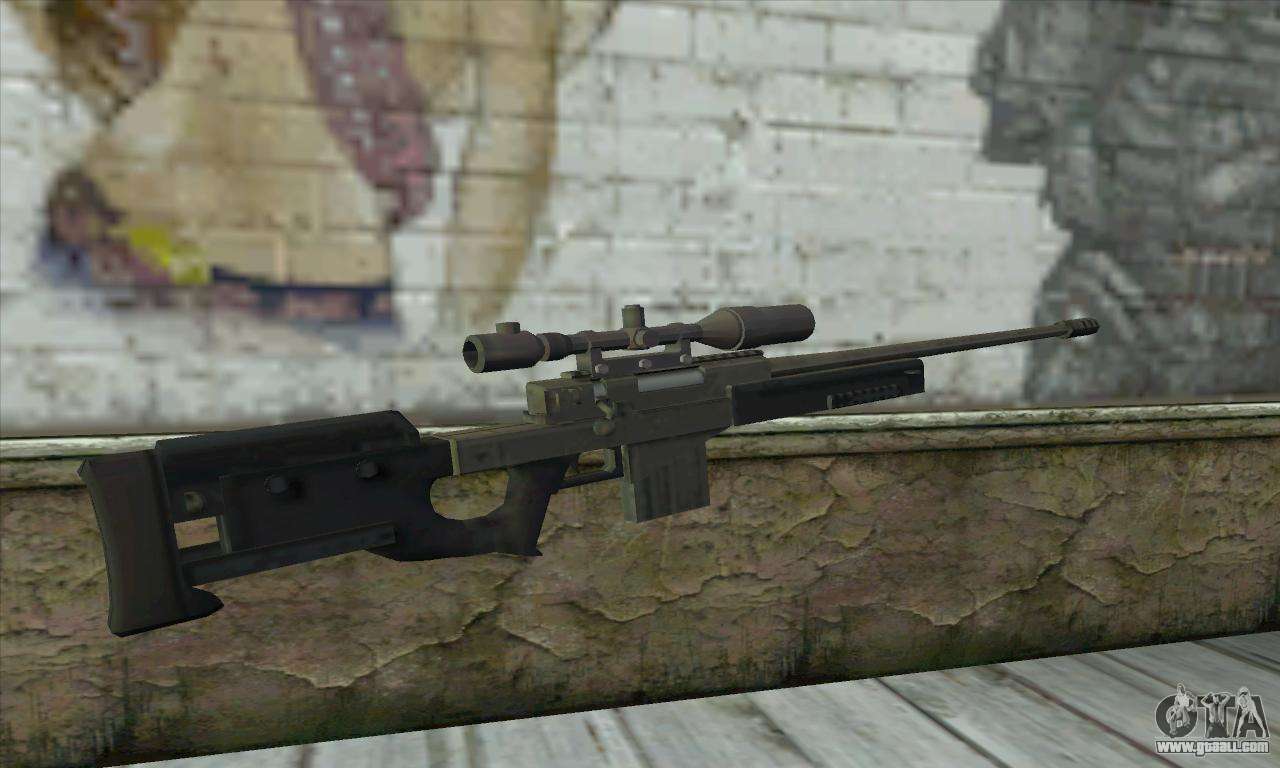 GTA V Sniper rifle for GTA San Andreas