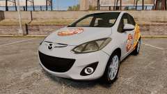 Mazda 2 Pizza Delivery 2011 for GTA 4