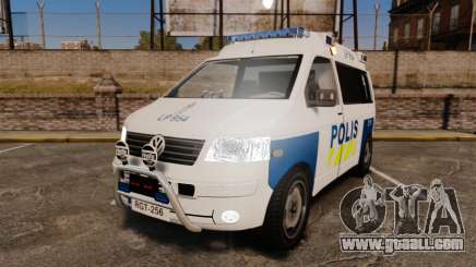 Volkswagen Transporter T5 TDI POLIISI [ELS] for GTA 4