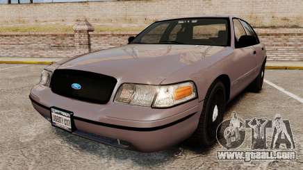 Ford Crown Victoria 2008 LCPD Detective [ELS] for GTA 4