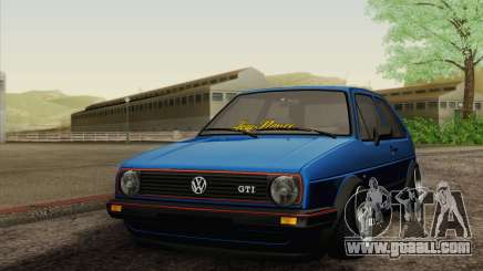 Volkswagen Golf MK2 LowStance for GTA San Andreas