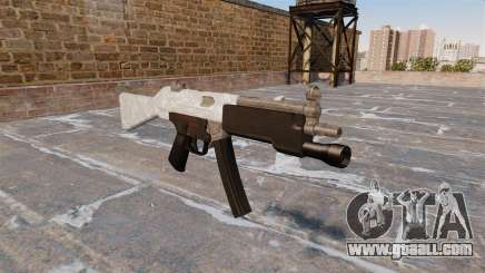 The submachine gun HK MP5 for GTA 4