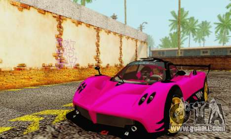 Pagani Zonda Type R Pink for GTA San Andreas