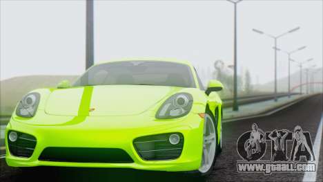 Porsche Cayman S 2014 for GTA San Andreas