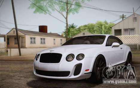Bentley Continental SuperSports 2010 v2 Finale for GTA San Andreas