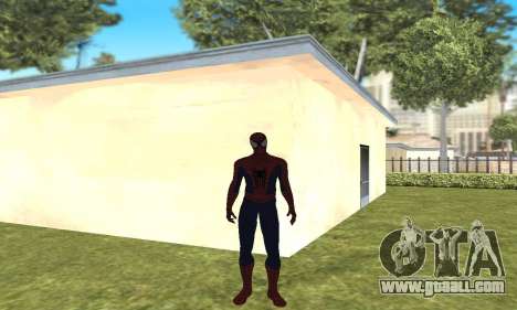 The new spider-man for GTA San Andreas