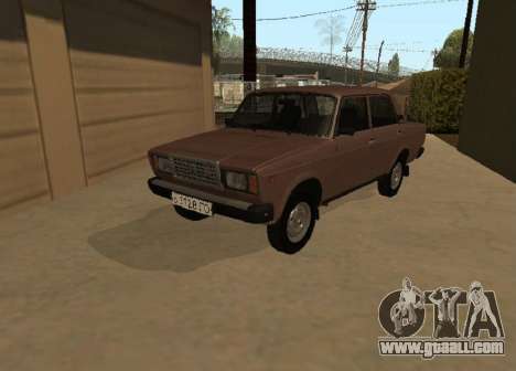 VAZ 2107 Early version for GTA San Andreas