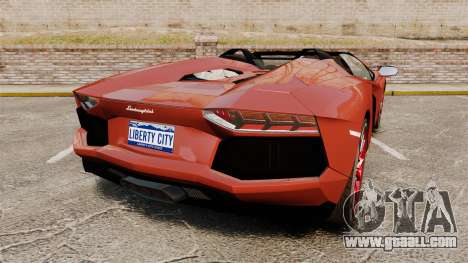 Lamborghini Aventador LP 700-4 Roadster [EPM] for GTA 4