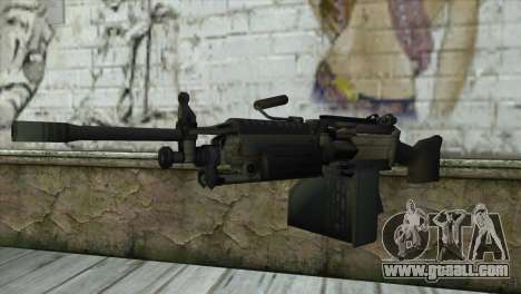 M249 SAW Machine Gun for GTA San Andreas