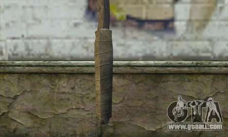 The knife from Skyrim for GTA San Andreas