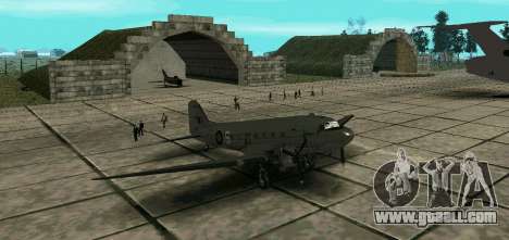 C-47 Dakota RAF for GTA San Andreas