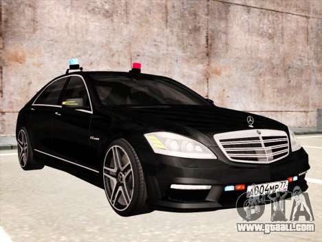 Mercedes-Benz S65 AMG 2012 for GTA San Andreas