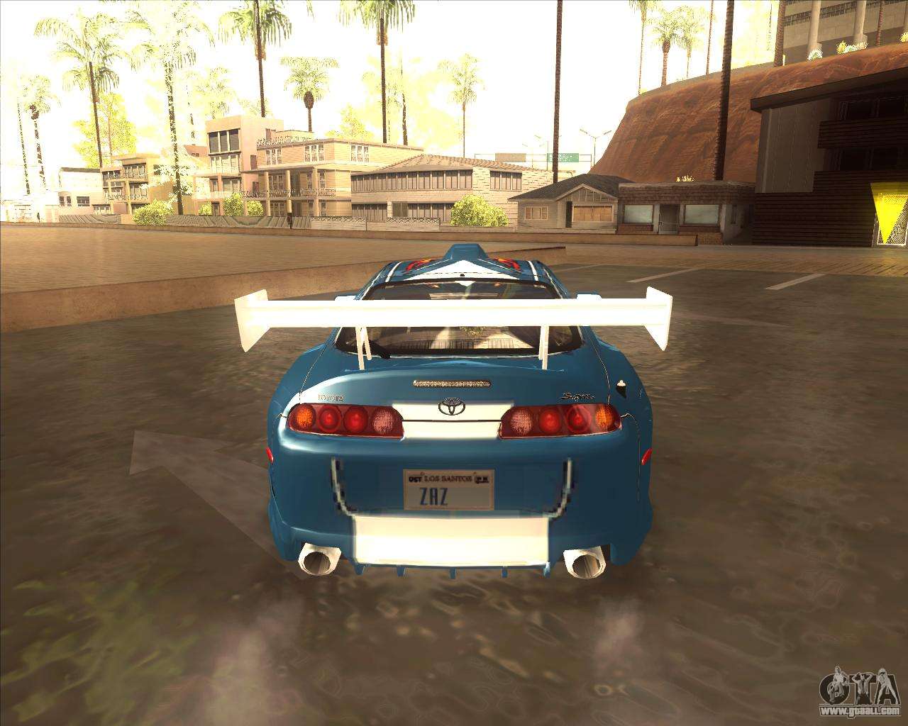 Toyota Supra NFS Most Wanted For GTA San Andreas
