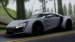 W Motors Lykan Hypersport 2013 for GTA San Andreas