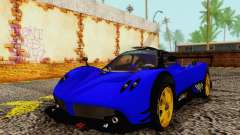 Pagani Zonda Type R Blue for GTA San Andreas