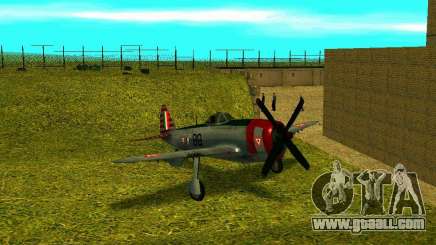 P-47 Thunderbolt for GTA San Andreas