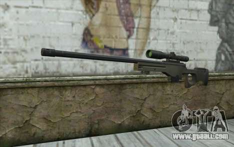Arctic Warfare Super Magnum L115A1 for GTA San Andreas