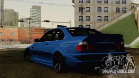 BMW M3 E46 STANCE for GTA San Andreas