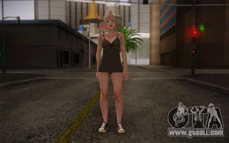 Albino Girl for GTA San Andreas