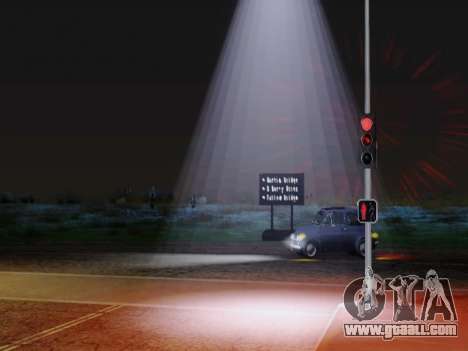 Improved Lamppost Lights v2 for GTA San Andreas