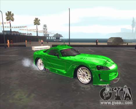 Dodge Viper SRT from NFS MW for GTA San Andreas