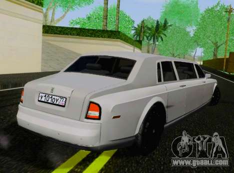 Rolls-Royce Phantom Limo for GTA San Andreas