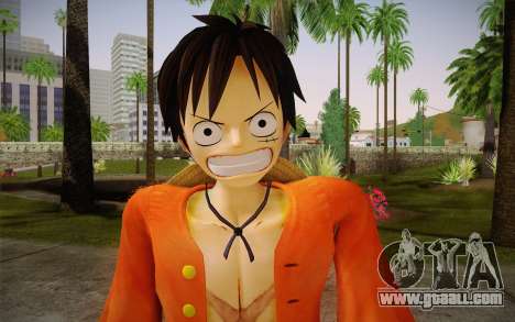 One Piece Monkey D Luffy for GTA San Andreas