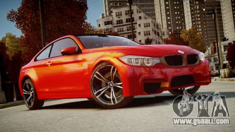 BMW M4 Coupe 2014 v1.0 for GTA 4