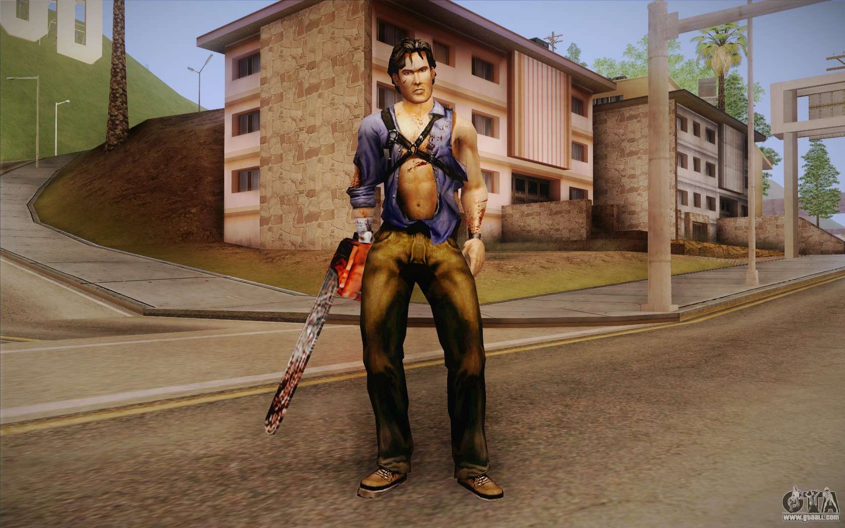 Ash Williams из Evil Dead Regeneration for GTA San Andreas