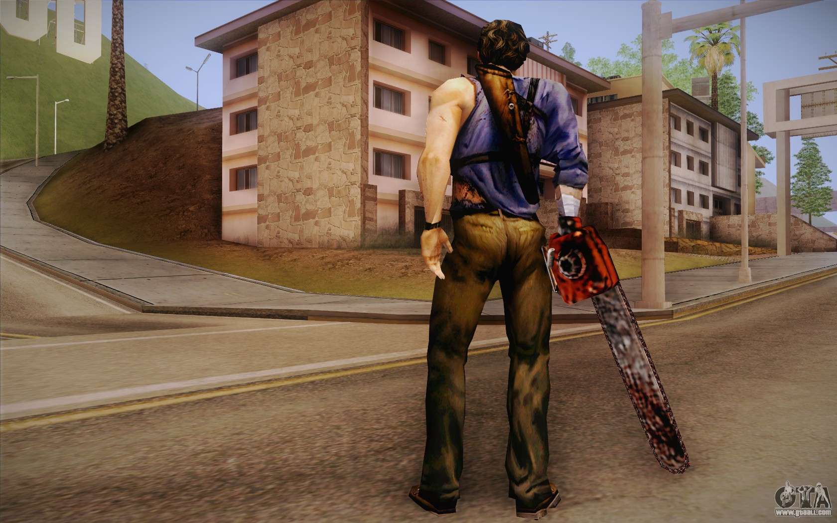 Ash Williams из Evil Dead Regeneration for GTA San Andreas